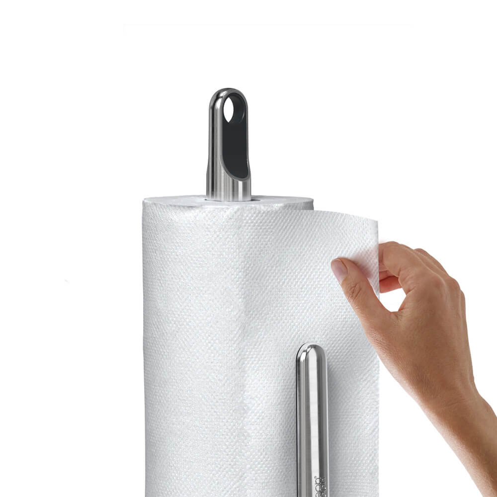 Joseph Jospeh Hold™ Grey Kitchen Roll Holder